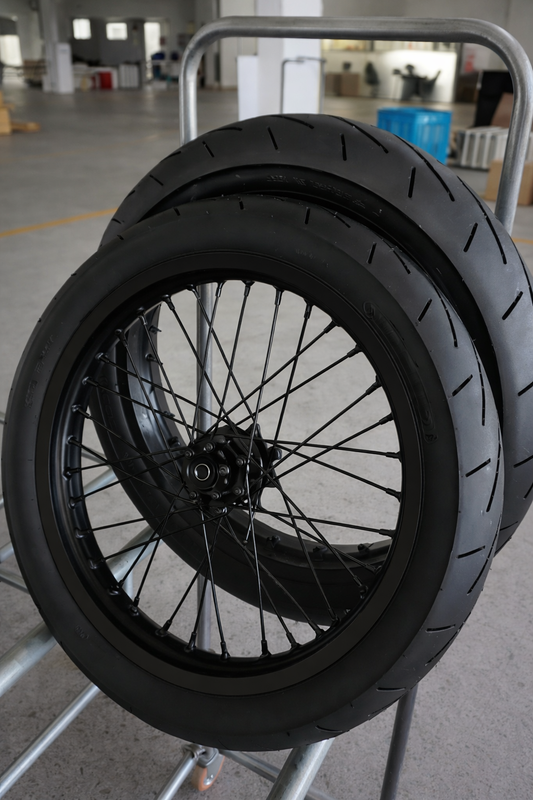 Supermoto Wheel Set For Surron LBX/E Ride Pro/Talaria XXX, MX3, MX4, and 79Bike