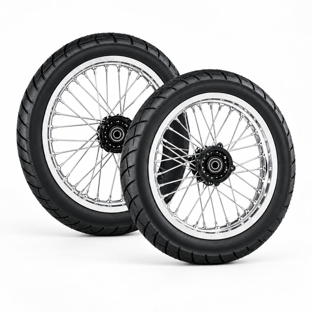 RonixMods - CHROME 14" Supermoto Wheelsets
