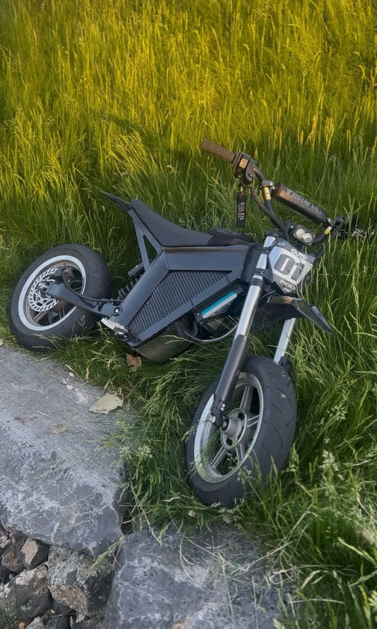 12" Supermoto Chrome Wheelset - Tuttio/Yozma/Heybike/Valintsu/Razor🔥