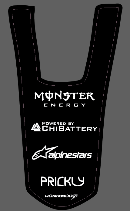 RonixMods Yozma Rear Fender Decal